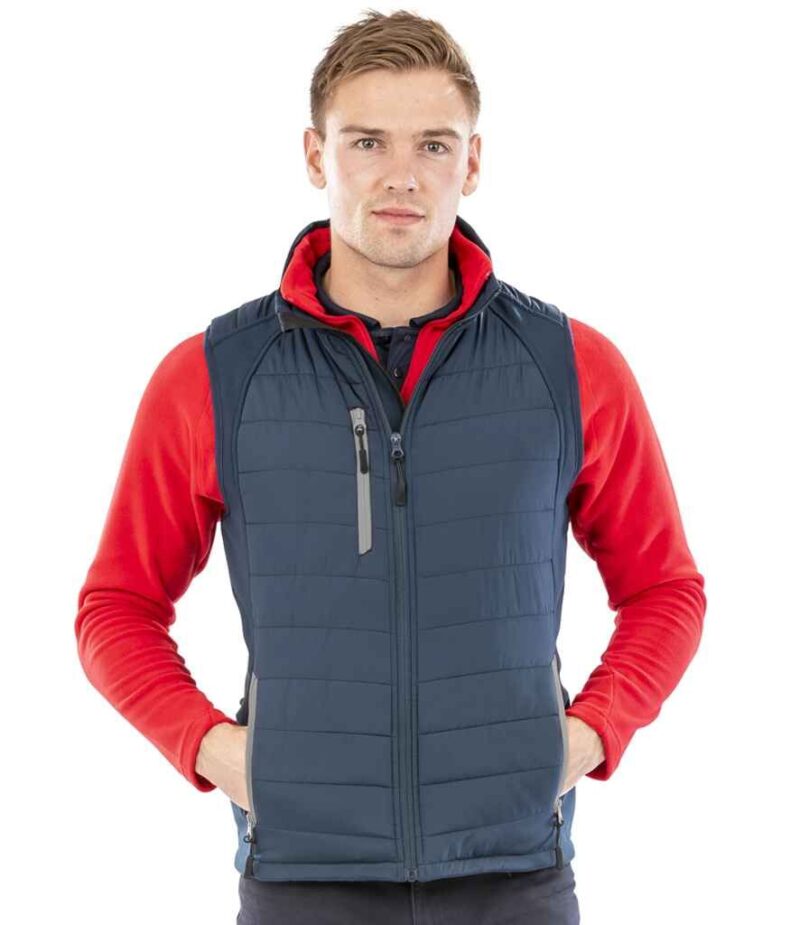 Result Recycled Compass Padded Gilet