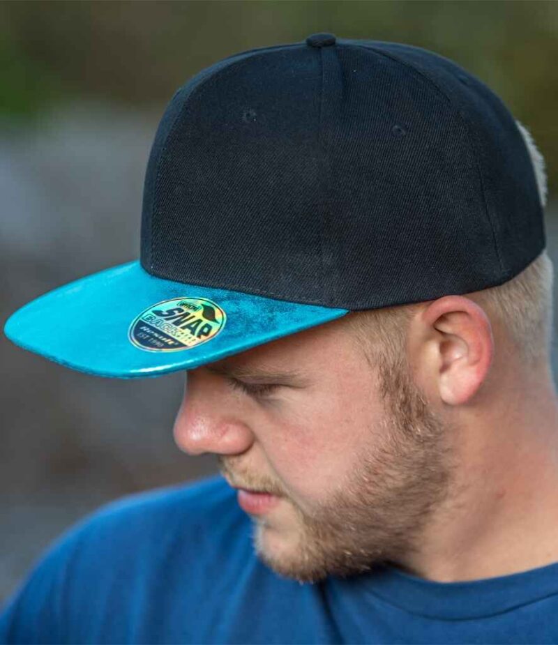 Result Bronx Glitter Snapback Cap