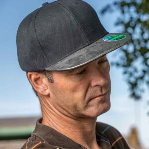 Result Bronx Glitter Snapback Cap
