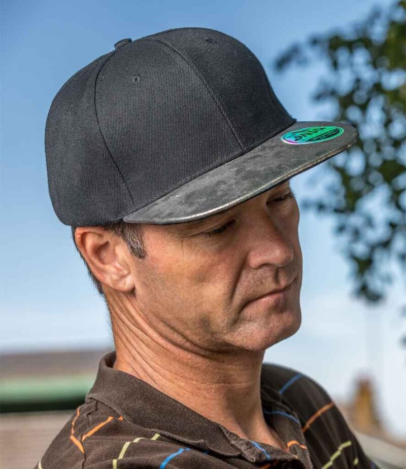 Result Bronx Glitter Snapback Cap