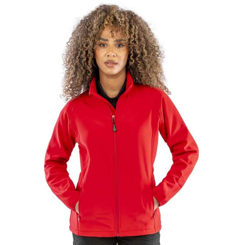 Result Recycled Ladies Printable Soft Shell Jacket