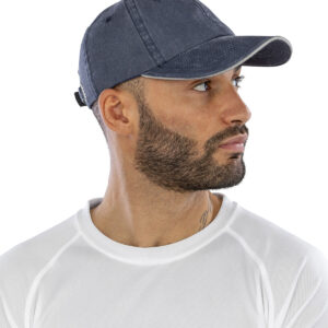 Result Washed Fine Line Cotton Cap