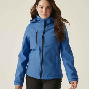 Regatta Ladies Venturer Three Layer Hooded Soft Shell Jacket