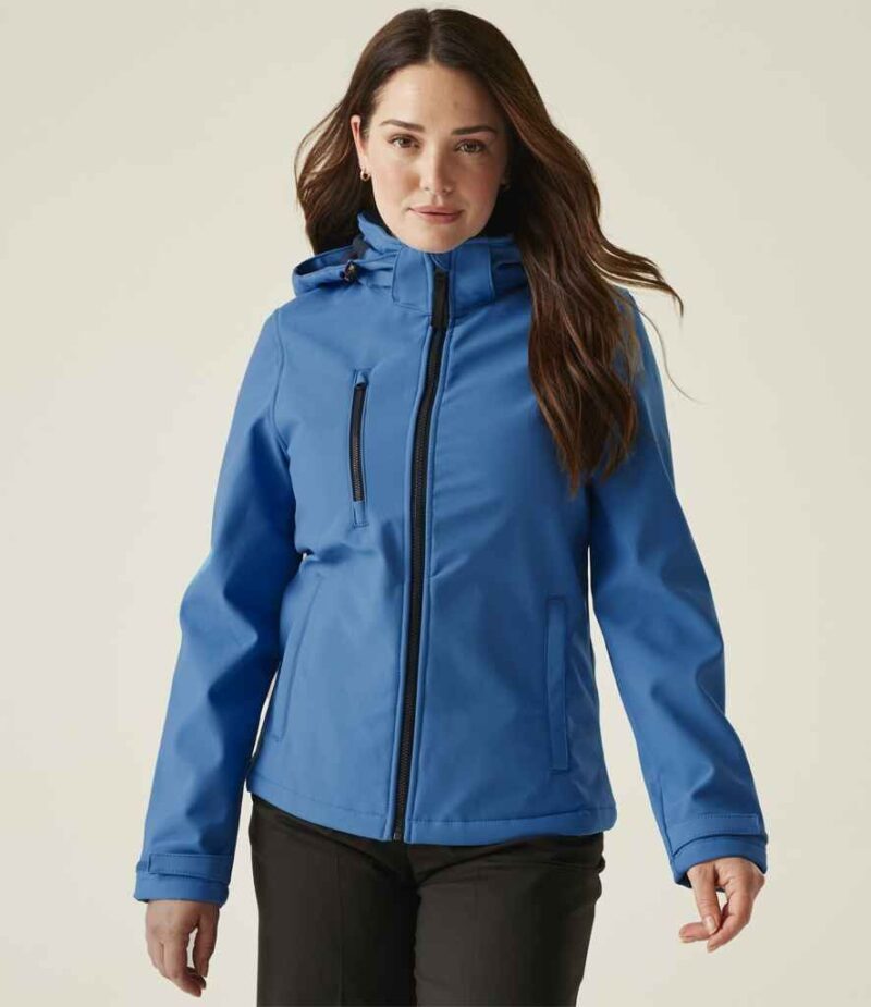 Regatta Ladies Venturer Three Layer Hooded Soft Shell Jacket
