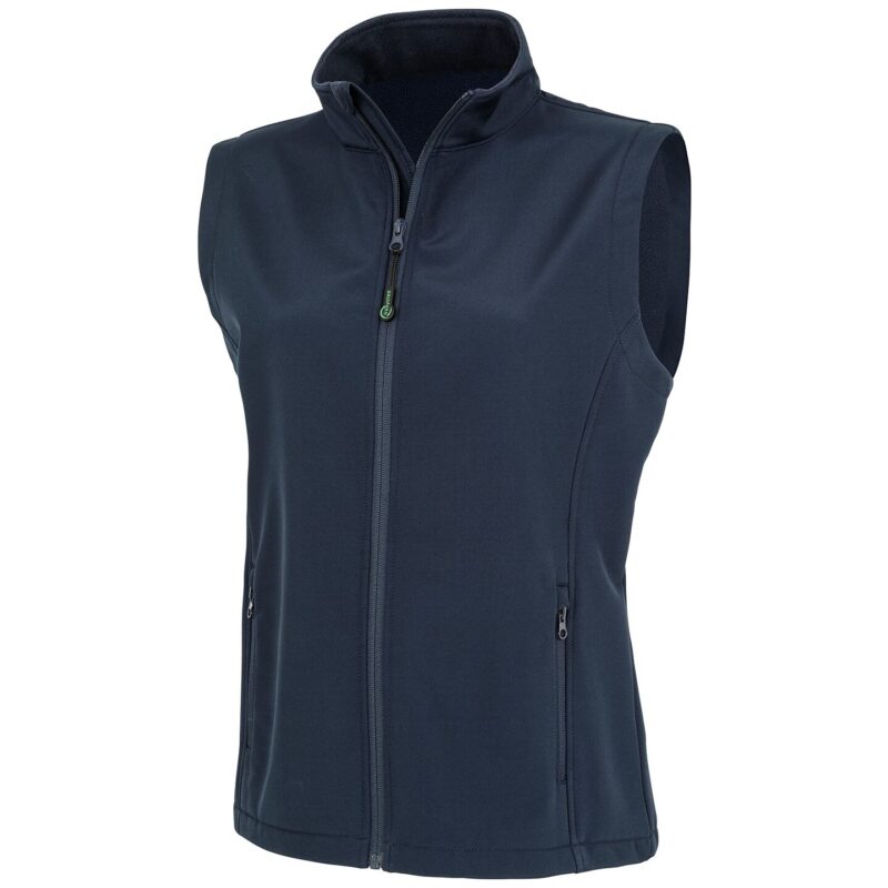 Result Recycled Ladies Printable Soft Shell Bodywarmer