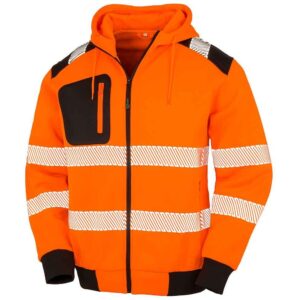 Result Recycled Safety Zip Hoodie