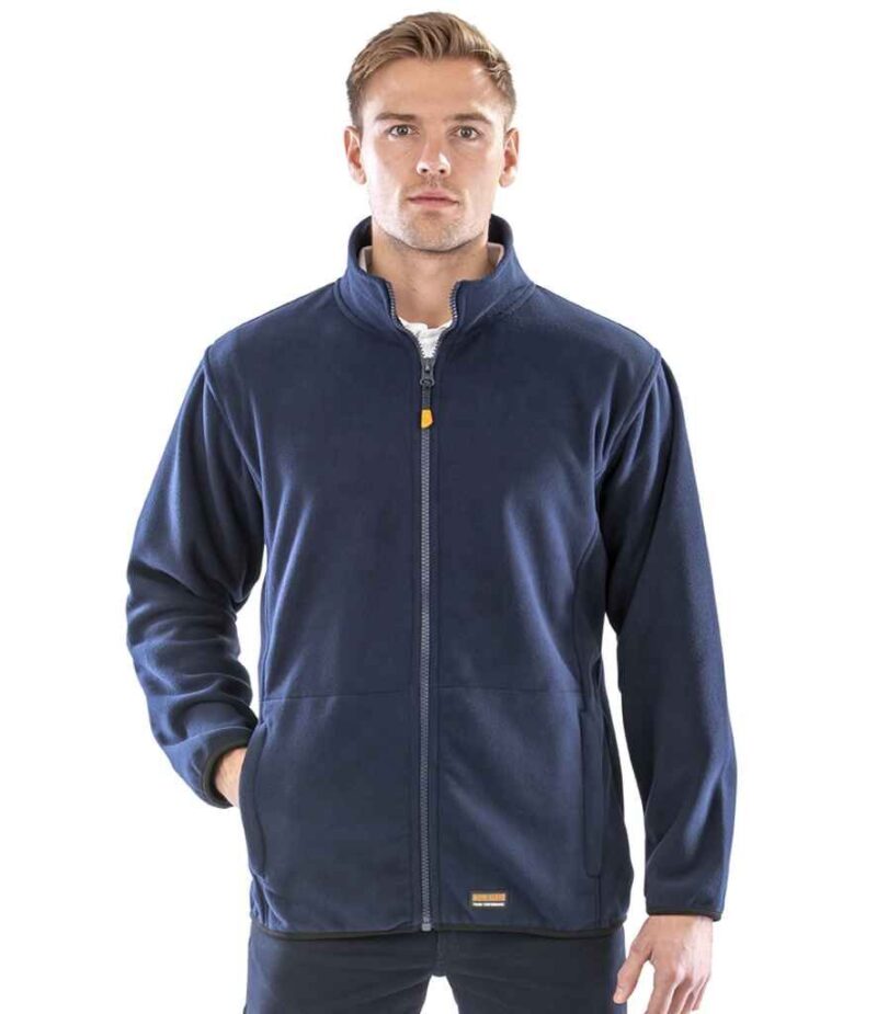 Result Work-Guard Heavy Duty Micro Fleece Jacket
