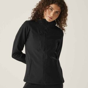 Regatta Ladies Venturer Three Layer Hooded Soft Shell Jacket