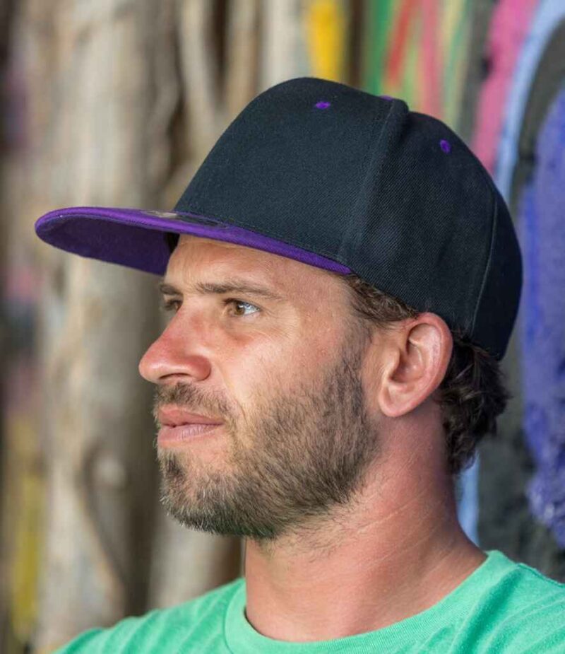 Result Contrast Bronx Snapback Cap