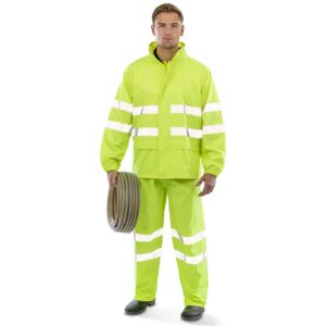 Result Safe-Guard Hi-Vis Waterproof Suit