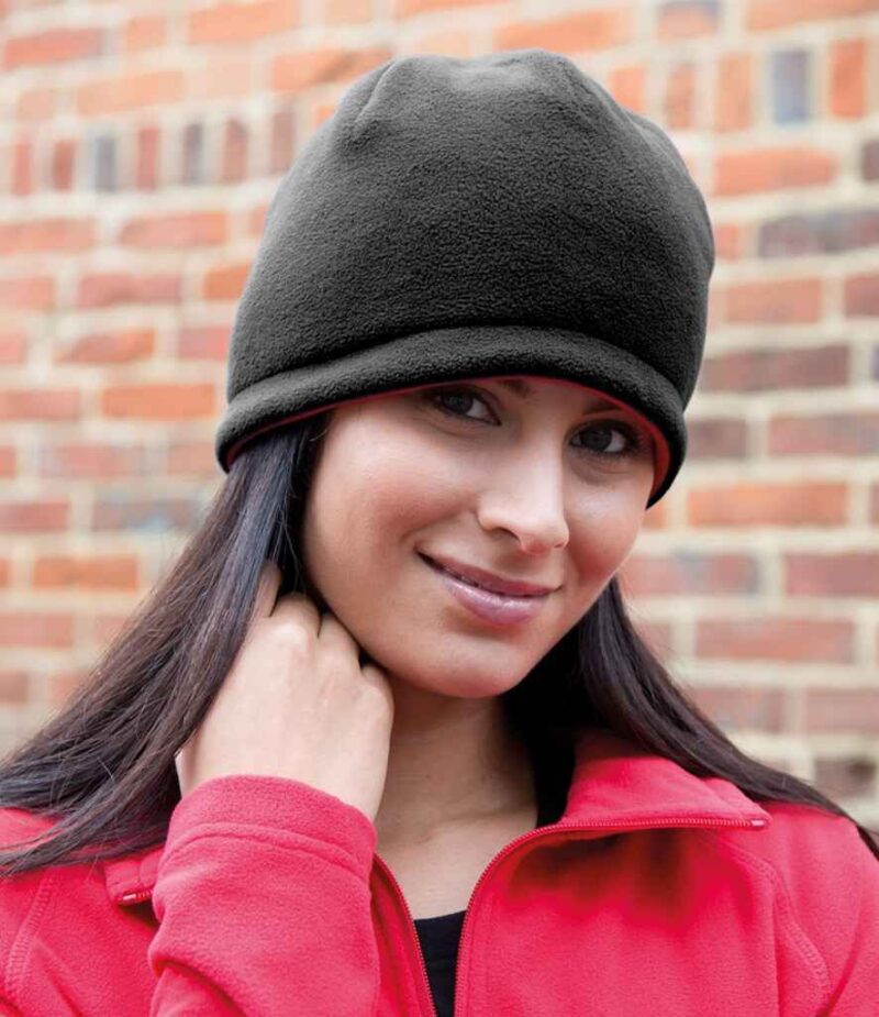 Result Reversible Fleece Skull Hat