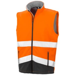 Result Safe-Guard Printable Safety Soft Shell Gilet