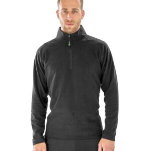 Result Recycled Zip Neck Micro Fleece