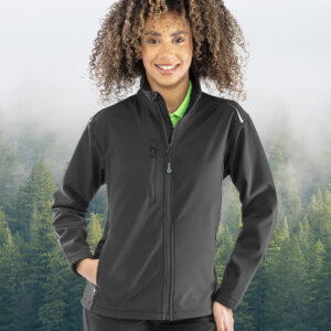 Result Recycled Ladies Three Layer Printable Soft Shell Jacket
