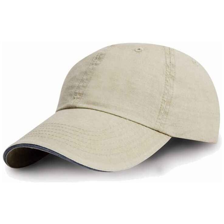 Result Washed Fine Line Cotton Cap