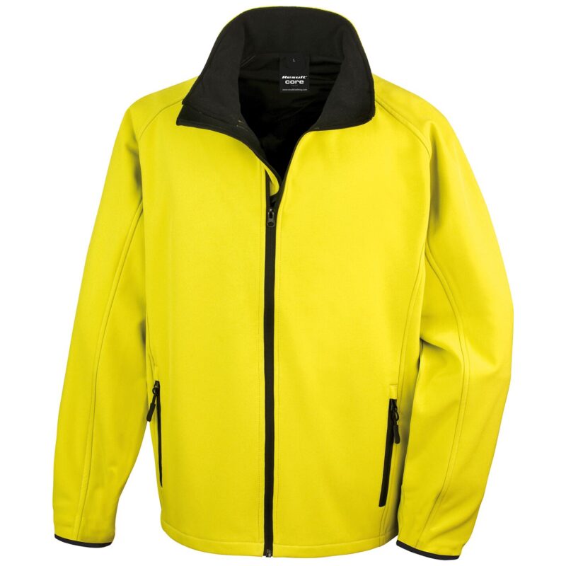 Result Core Printable Soft Shell Jacket
