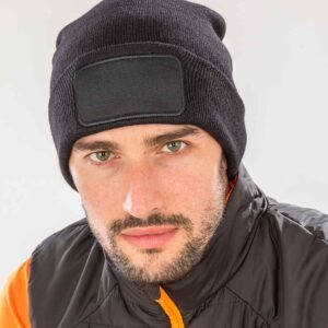 Result Recycled Double Knit Printers Beanie
