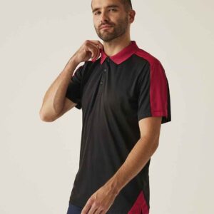 Regatta Contrast Quick Wicking Pique Polo Shirt