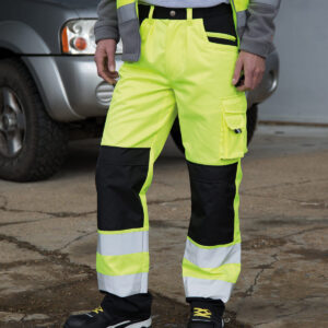 Result Safe-Guard Hi-Vis Cargo Trousers