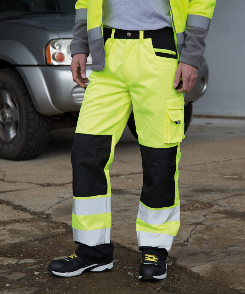 Result Safe-Guard Hi-Vis Cargo Trousers