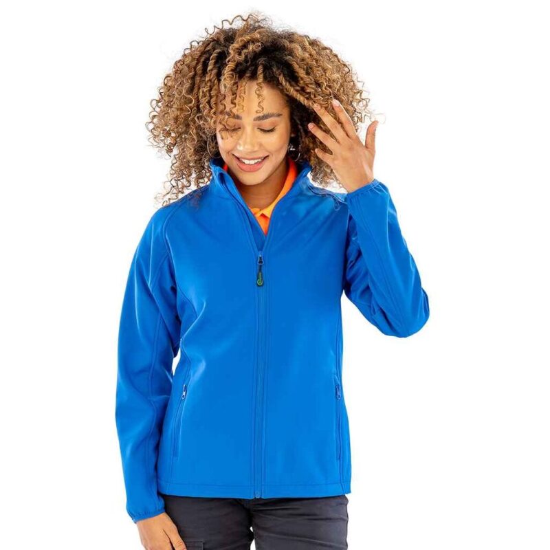 Result Recycled Ladies Printable Soft Shell Jacket