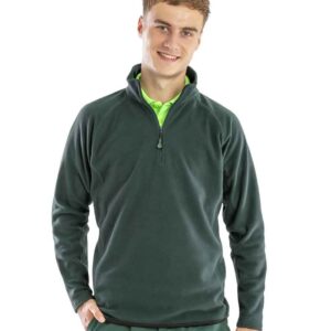 Result Recycled Zip Neck Micro Fleece