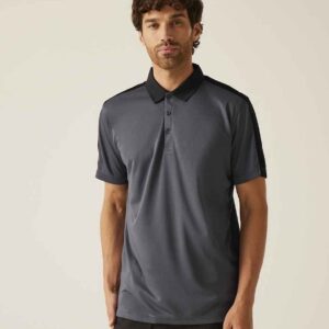 Regatta Contrast Quick Wicking Pique Polo Shirt