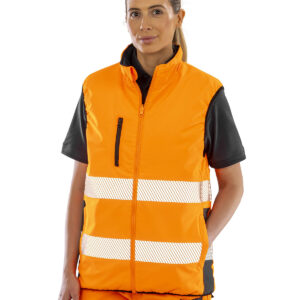 Result Safe-Guard Reversible Soft Padded Gilet