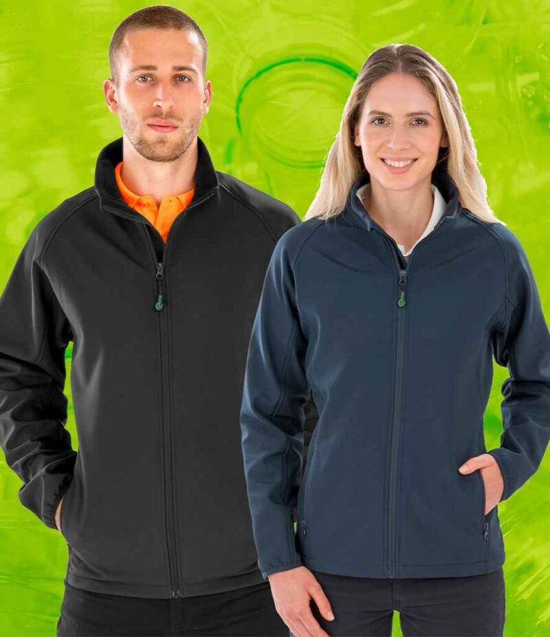 Result Recycled Ladies Printable Soft Shell Jacket