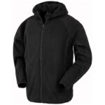 Result Recycled Hooded Micro Fleece Jacket