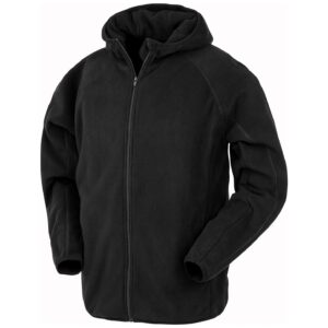Result Recycled Hooded Micro Fleece Jacket