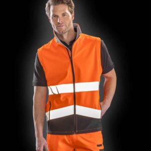 Result Safe-Guard Printable Safety Soft Shell Gilet