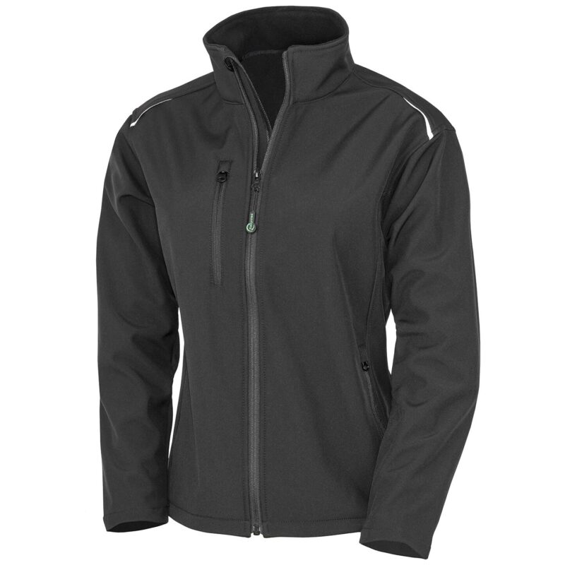 Result Recycled Ladies Three Layer Printable Soft Shell Jacket