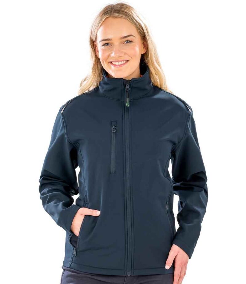 Result Recycled Ladies Three Layer Printable Soft Shell Jacket