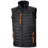 Black/Orange