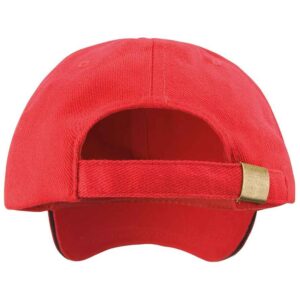 Result Low Profile Heavy Brushed Cotton Cap with Sandwich Peak