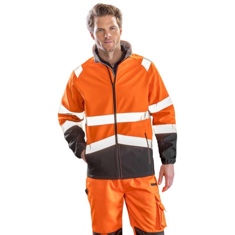 Result Safe-Guard Printable Safety Soft Shell Jacket