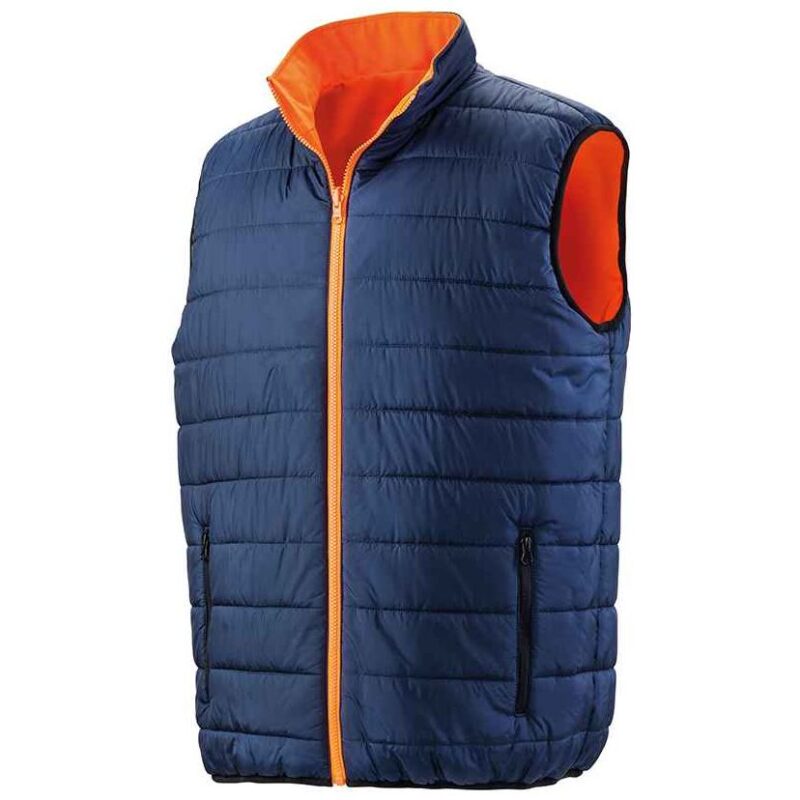 Result Safe-Guard Reversible Soft Padded Gilet