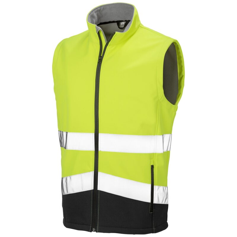 Result Safe-Guard Printable Safety Soft Shell Gilet
