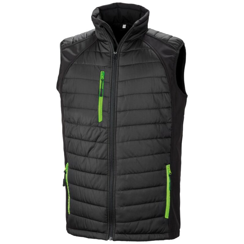 Result Recycled Compass Padded Gilet