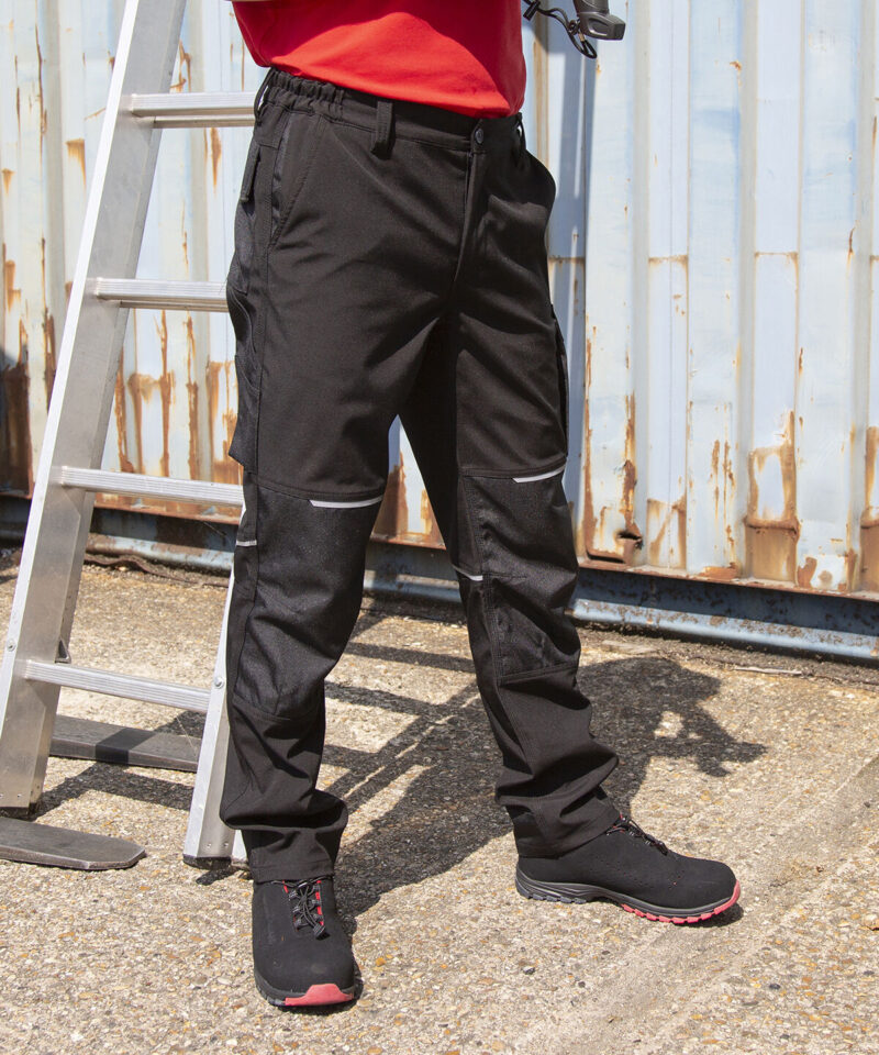 Result Work-Guard Slim Fit Soft Shell Trousers