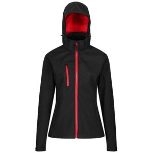 Regatta Ladies Venturer Three Layer Hooded Soft Shell Jacket
