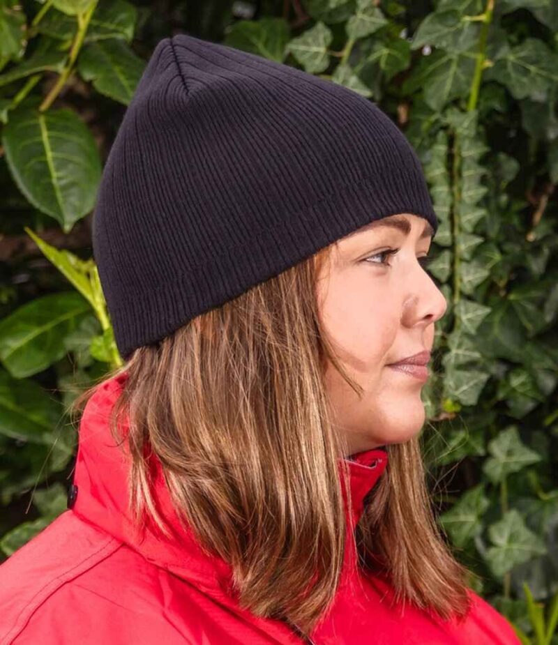 Result Cotton Knitted Beanie