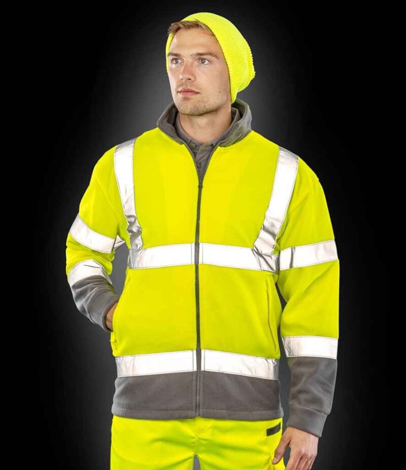 Result Safe-Guard Hi-Vis Micro Fleece Jacket