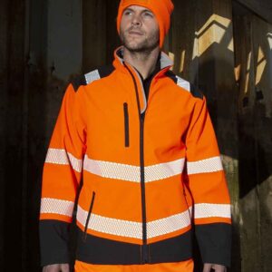 Result Safe-Guard Printable Ripstop Safety Soft Shell Jacket