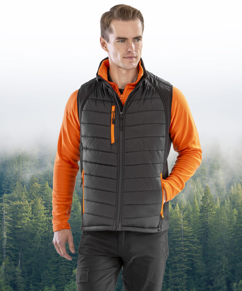 Result Recycled Compass Padded Gilet