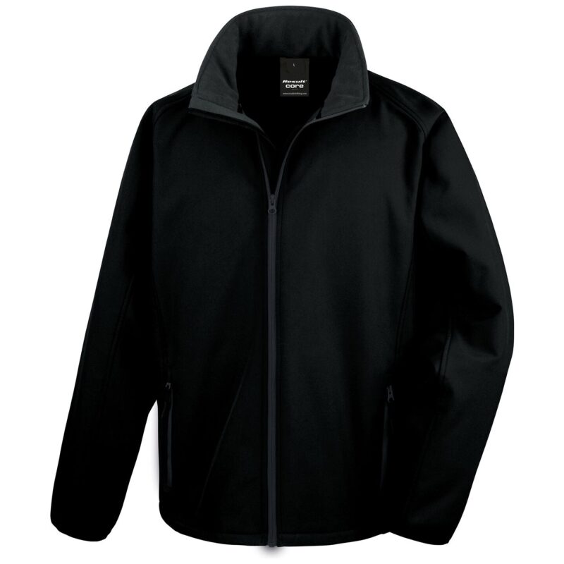 Result Core Printable Soft Shell Jacket
