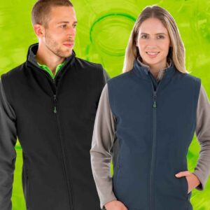 Result Recycled Ladies Printable Soft Shell Bodywarmer