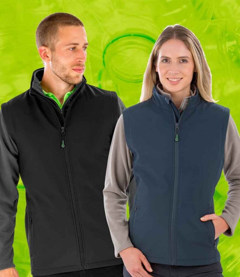 Result Recycled Ladies Printable Soft Shell Bodywarmer