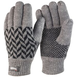 Result Pattern Thinsulate Gloves